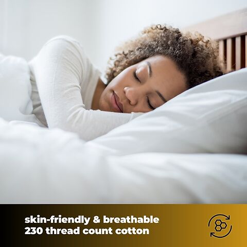 230 thread count cotton skin-friendly and breathable
