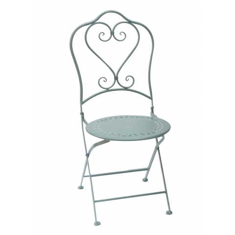 Glamhaus Seychelles Outdoor Antique Blue Bistro Set