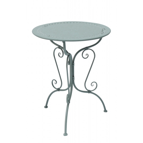 Glamhaus Seychelles Outdoor Antique Blue Bistro Set